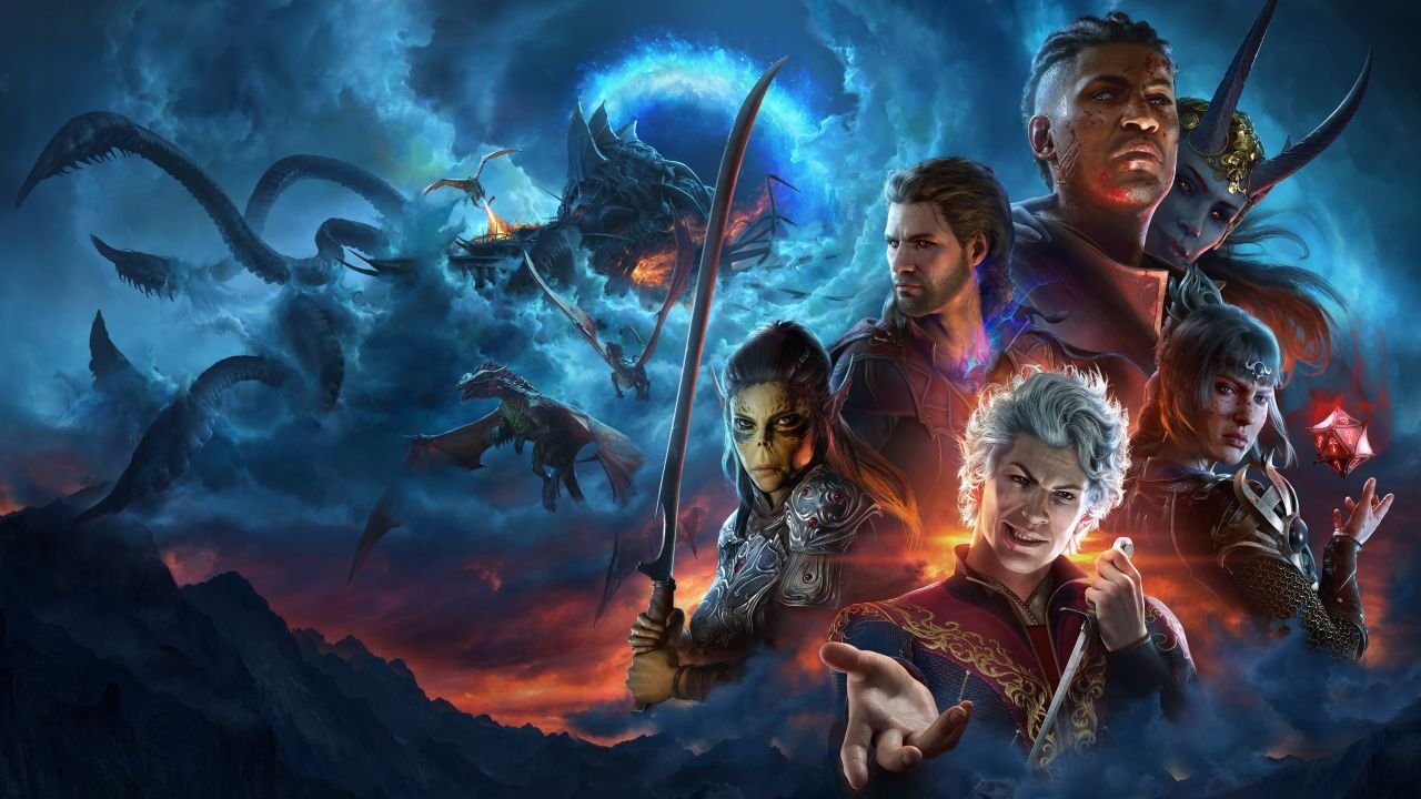 Baldur’s Gate — hero screen