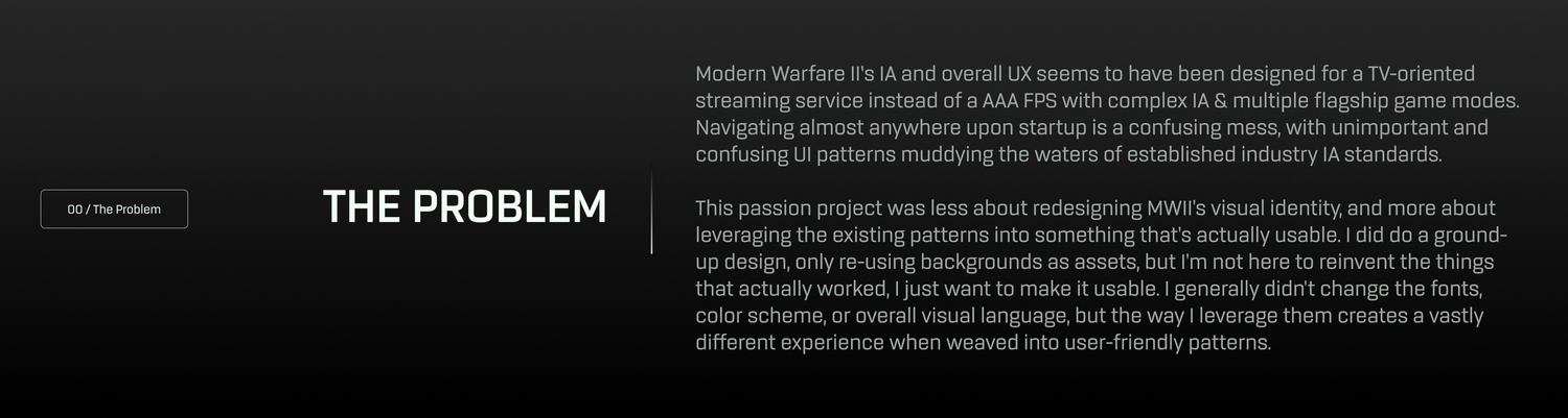 Call of Duty: The Problem 1