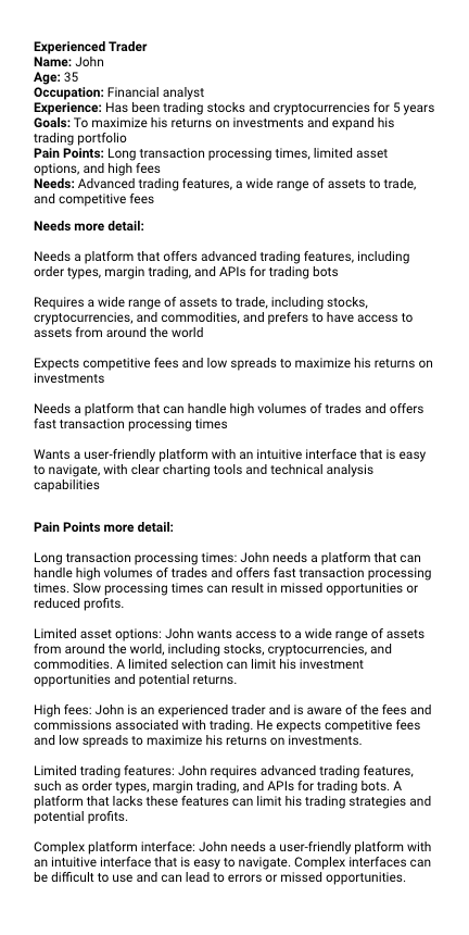 Himalaya Exchange: Personas + User Flows 1