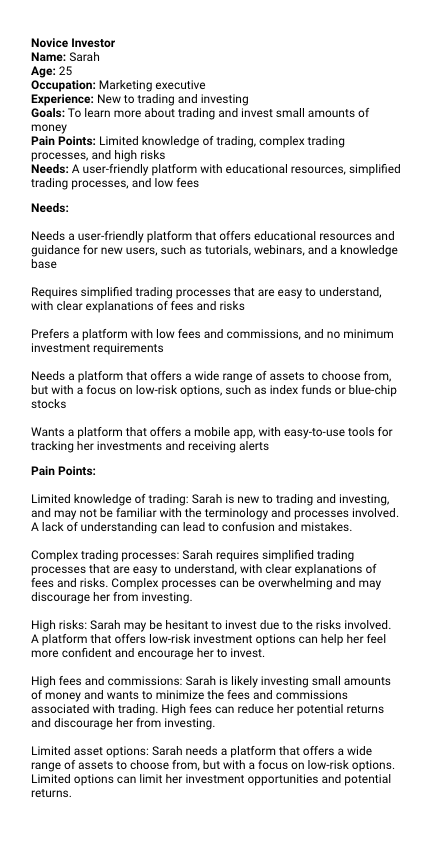 Himalaya Exchange: Personas + User Flows 1