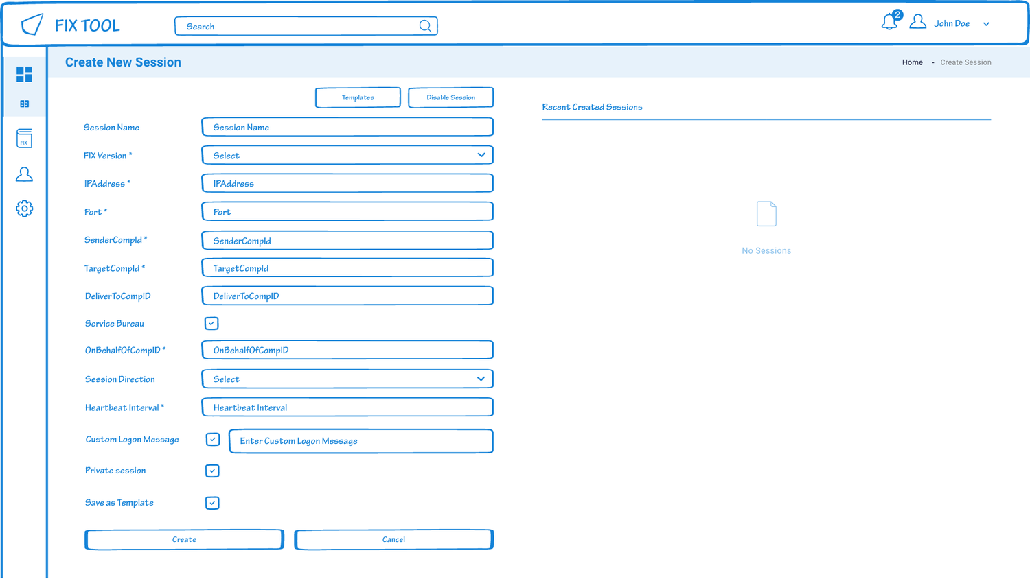 Iress: Wireframes + High Fidelity 1