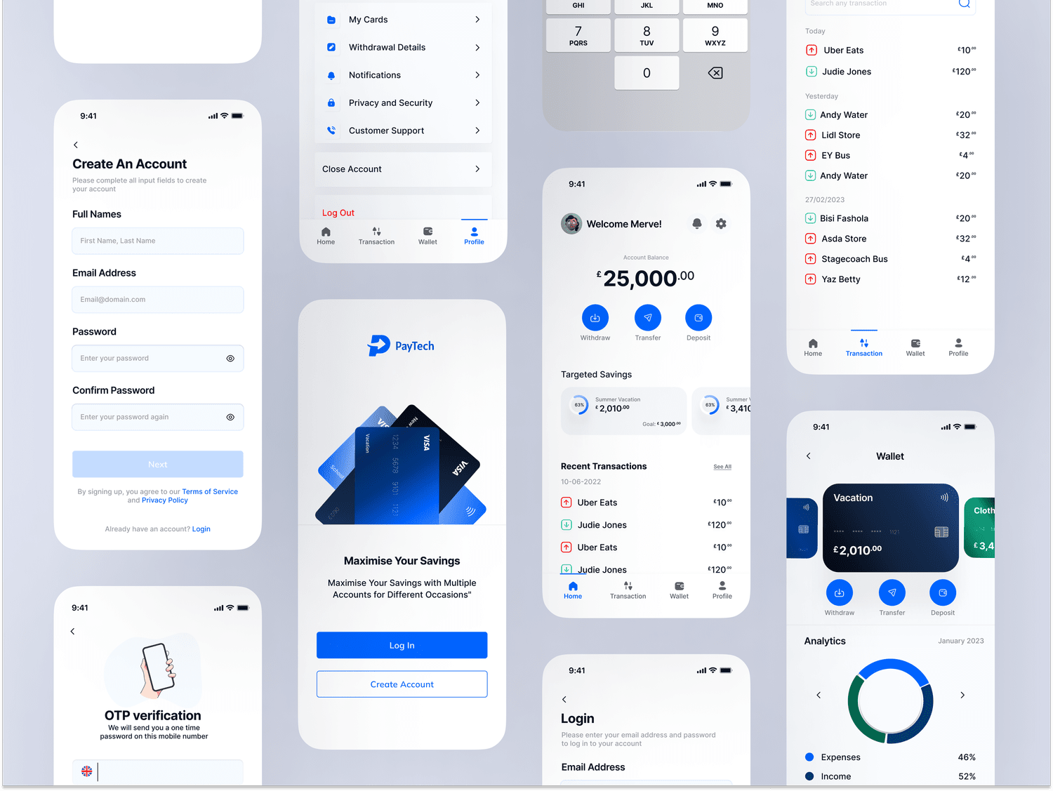 PayTech — hero screen